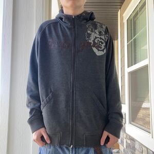 Billabong Men's Grey Hoodie